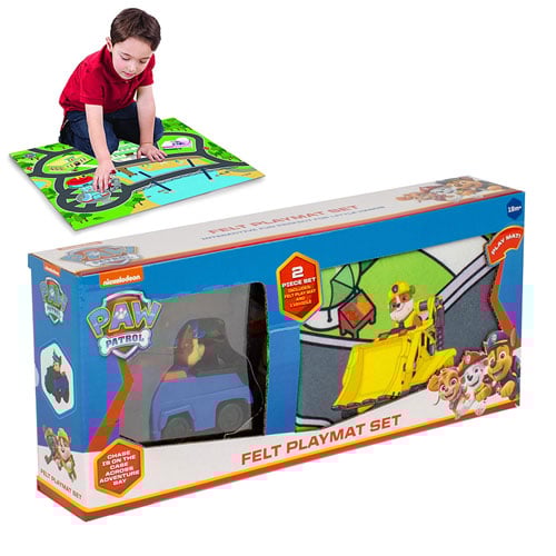 Nickelodeon Paw Patrol Felt Playmat Set - 18m+