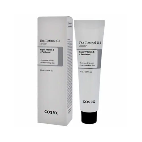 COSRX The Retinol 0.1 Cream with Super Vitamin E + Panthenol 20ml•