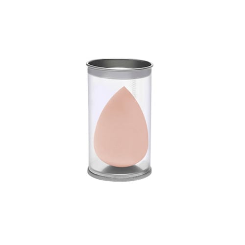 Water Drop Shape Makeup Sponge With Box - Beige