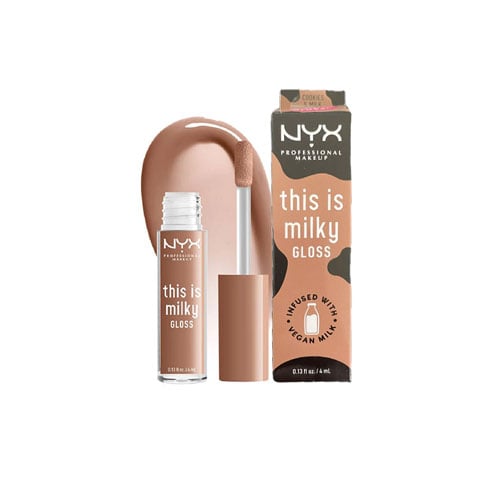NYX This Is Milky Gloss 4ml - Cookies & Milk