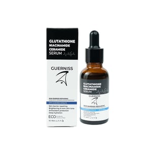 Guerniss Raw Niacinamide 5% Facial Cleanser 100ml With Guerniss Raw Glutathione Niacinamide Serum 30ml Combo