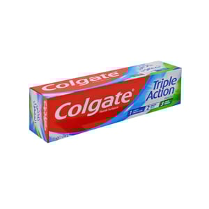 Colgate Triple Action Orginal Mint Fluoride Toothpaste 125ml