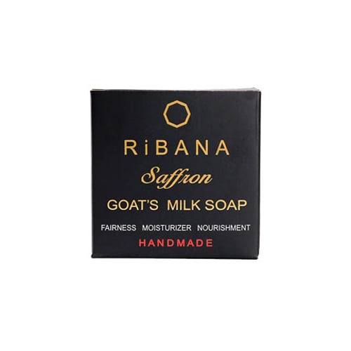 Ribana Saffron Goat's Milk Soap 110g  •