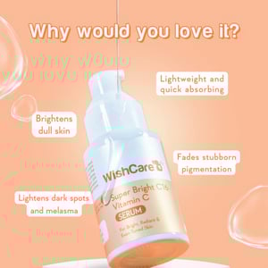 WishCare Super Bright C16 Vitamin C Serum 30ml  •