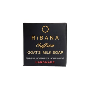 Ribana Saffron Goat's Milk Soap 110g  •