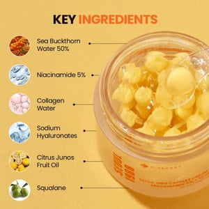 K-SECRET SEOUL 1988 Capsule Cream : Niacinamide 5% + Yuja 50ml  •