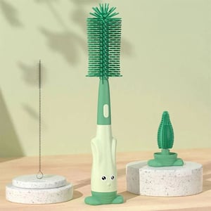 3 In 1 Bottle Cleaner Portable Brush - Pistachio