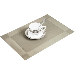 Placemats with Table Runner Set - Golden