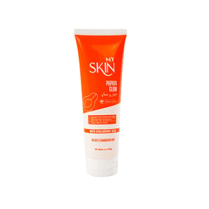 My Skin Papaya Glow Face Wash With Hyaluronic Acid For Oily & Combination Skin 100ml