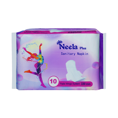 Neela Plus Sanitary Napkin 330 mm 10 Pads Wings