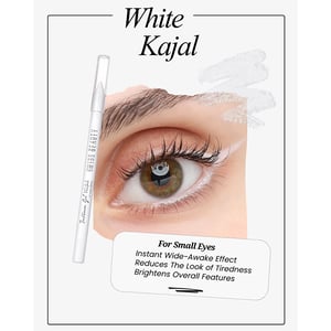 Swiss Beauty Intense Gel Kajal - 07 Pearly White