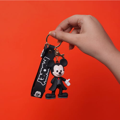 Mickey Mouse Key ring - Black