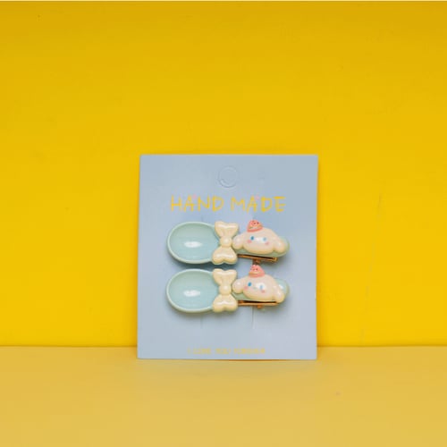 Baby Spoon Shape Clip - Sky Blue Cinnamoroll