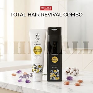 Skin Cafe End Of Hair Fall Biotin Shampoo With Onion Extract 250ml With Skin Cafe Silky Tresses Moisturizing Conditioner 120ml Combo