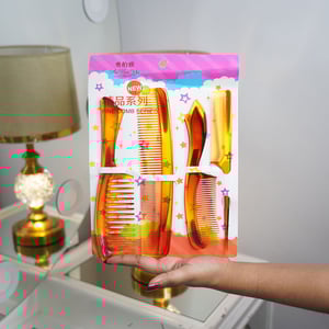 Fine Series 4pcs Hair Comb Set