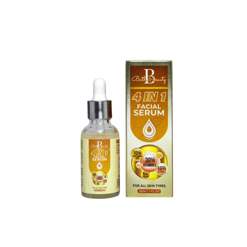 Bath & Beauty 4 In 1 Facial Serum 30ml