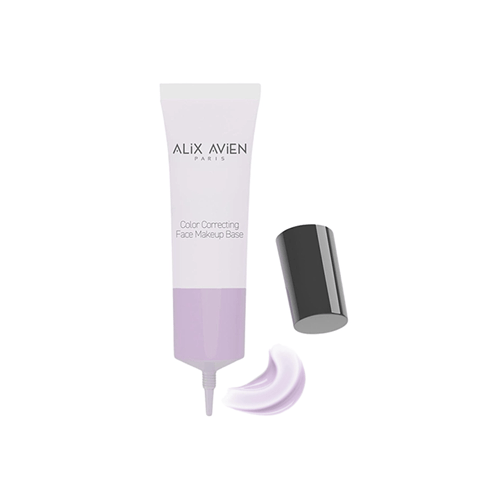 ALIX AVIEN Color Correcting Face Makeup Base Primer 30ml - Purple