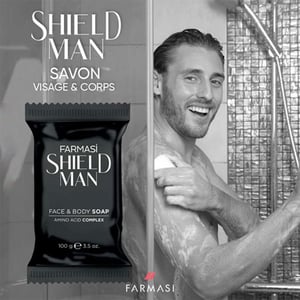 Farmasi Shield Man Face & Body Soap 100g