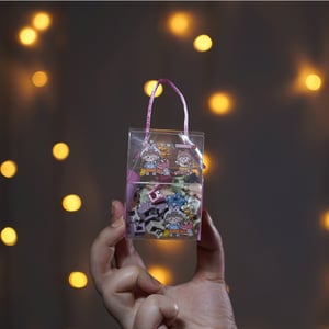 Girls 50 Pcs Mini Hair Clip With Box - Crown