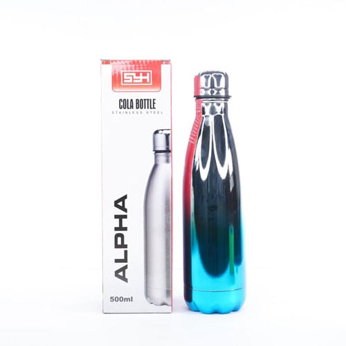 Alpha Stainless Steel Water Bottle 500ml - Gradient •
