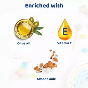 Parachute baby Lotion Enriched with Almond Milk & Olive Oil 200ml (Free Parachute Baby Cream Enriched with Olive & Almond 50ml)