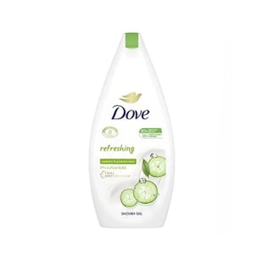 Dove Refreshing Cucumber And Green Tea Scent Body Wash 500ml •