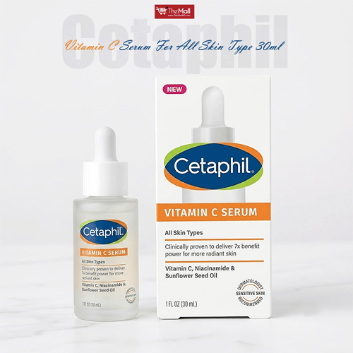 Cetaphil Vitamin C Serum For All Skin Type 30ml •