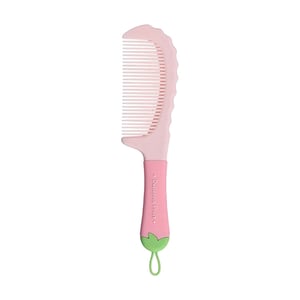 LMLTOP Soft And Flexible Hair Comb - Pink