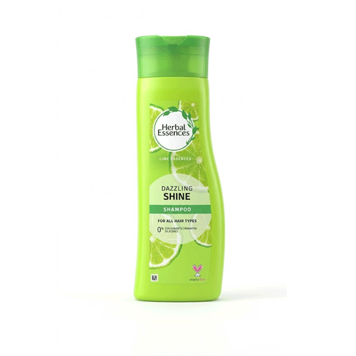 Herbal Essences Dazzling Shine Shampoo With Lime Essences For All Hair Types 400ml  •