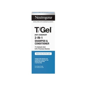 Neutrogena T-Gel 2 in 1 Anti Dandruff Shampoo And Conditioner 250ml  •