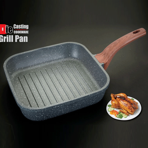 Die Casting Grill pan - 26cm •