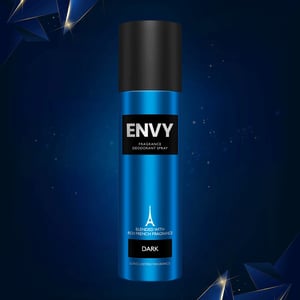Envy Fragrance Deodorant Spray For Men 120ml - Dark •