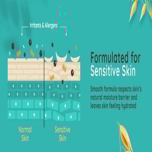 Aveeno Calm Restore Gentle PHA Exfoliating Cleanser For Sensitive Skin 150ml