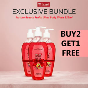 Nature Beauty Fruity Glow Body Wash 325ml (Buy 2 Get 1 Free)