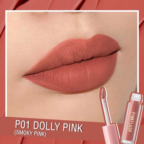 Pinkflash Lasting Matte Lip Cream 2.3g - P01 (PF - L01)