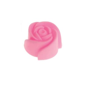 Rose Shape Cup-Cake Baking Silicon Cup - Pink