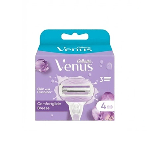 Gillette Venus Comfortglide Breeze Women’s Razor Blade Refills 4pcs  •