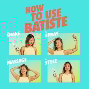 Batiste Bare Barely Scented Dry Shampoo 200ml •