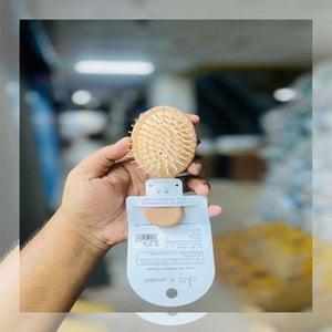 Cute Squirrel Mini Hair Comb - Light Brown