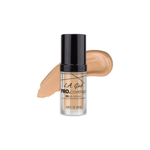 L.A. Girl Pro.Coverage Illuminating Foundation 28ml - GLM642 Fair