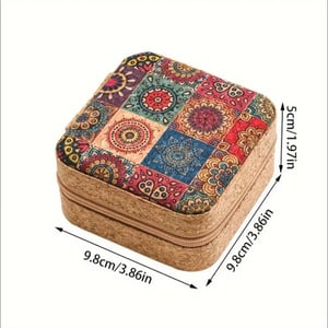 Jewelry Storage Box - Sawdust Texture