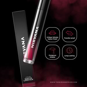 Nirvana Liquid Matte Lipstick - Love Me L04