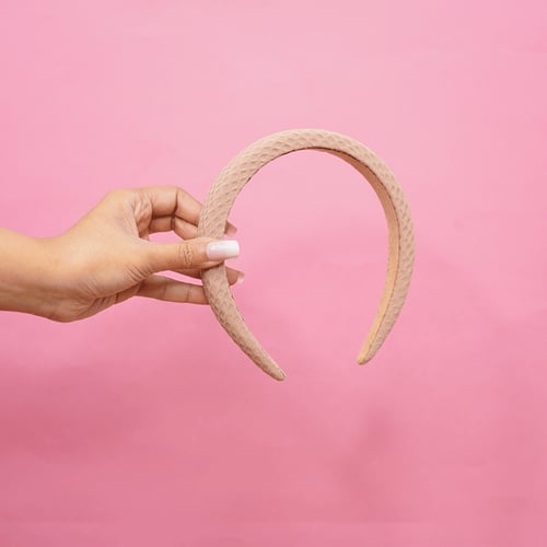 Women Soft Head Bands - Tan