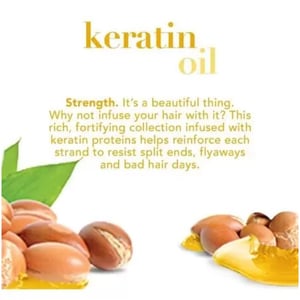 OGX Strength & Length + Keratin Oil Shampoo 385ml•