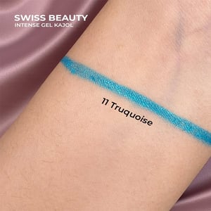 Swiss Beauty Intense Gel Kajal - 11 Turquoise