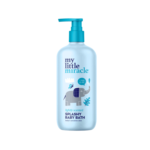 My Little Miracle Lightly Scented Splashy Baby Bath For Baby's Sensitive Skin 500ml
