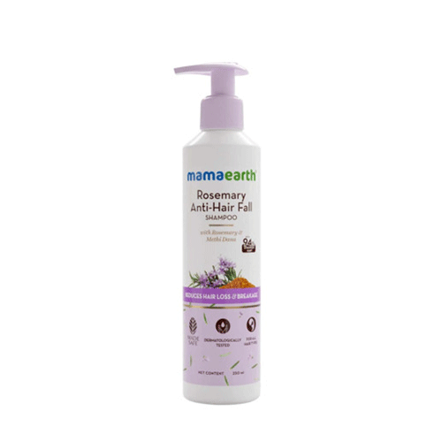 Mamaearth Rosemary Anti Hair Fall Shampoo With Rosemary And Methi Dana 250ml  •