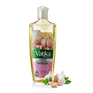 Dabur Vatika Naturals Garlic Enriched Hair Oil 300ml  •