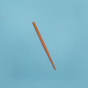 Small Size Stylish Hair Stick - Orange