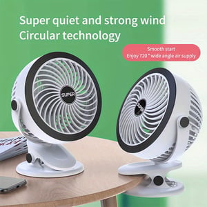 Table Clamp Fan - Fzm-01 •